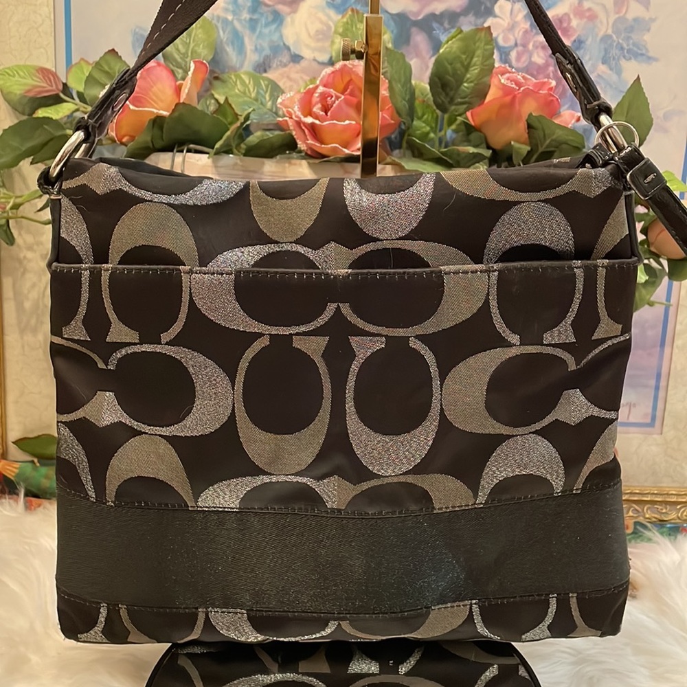 Coach Logo Crossbody Bag - Picture 4 of 13